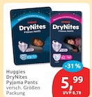 DryNites Pyjama Pants von Huggies für 5,99 € bei budni im Angebot DryNites Pyjama Pants von Huggies im aktuellen budni Prospekt
