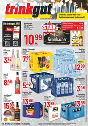 Trinkgut Prospekt "Aktuelle Angebote" für Erkelenz, 8 Seiten, 27.03.2023 - 01.04.2023