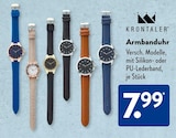 Armbanduhr im Angebot bei ALDI SÜD in Neustadt Armbanduhr Angebote von Krontaler bei ALDI SÜD Neustadt für 7,99 €