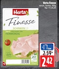 Finesse Schinken im Angebot bei E center in Baden-Baden Finesse Schinken Angebote von Herta bei E center Baden-Baden für 2,42 €