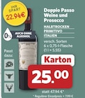 Weine und Prosecco von Doppio Passo im aktuellen combi Prospekt
