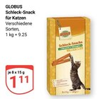 Aktuelles Schleck-Snack für Katzen Angebot bei GLOBUS in Siegen (Universitätsstadt) ab 1,11 €