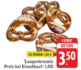 EDEKA - Laugenbrezeln Angebot im Prospekt Laugenbrezeln bei EDEKA im Prospekt "" für 3,50 €