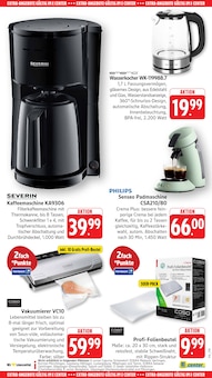 Kaffeevollautomat im aktuellen E center Prospekt (Ulm) Kaffeevollautomat im E center Prospekt "Aktuelle Angebote" mit 65 Seiten (Ulm)