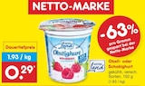 Netto Marken-Discount Wellendingen - Obsti- oder Schokijoghurt Angebot im Prospekt Obsti- oder Schokijoghurt bei Netto Marken-Discount im Wellendingen Prospekt für 0,29 €