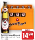 Export Angebote von Schlappeseppel bei EDEKA Schlüchtern für 14,99 €