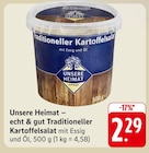EDEKA - Traditioneller Kartoffelsalat Angebot im Prospekt Traditioneller Kartoffelsalat bei EDEKA im Prospekt "" für 2,29 €