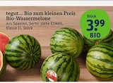 Bio-Wassermelone im tegut Prospekt Bio-Wassermelone von tegut... im aktuellen tegut Prospekt für 3,99 €