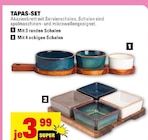 Tapas-Set mit 3 runden Schalen Angebote bei E center Stuttgart für 3,99 €