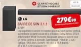 Barre de son 3.1.1 - LG - Extra Barre de son 3.1.1 - LG à 279,90 € dans le catalogue Extra