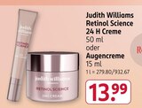 Retinol Science 24 H Creme von Judith Williams im aktuellen Rossmann Prospekt für 13,99 €