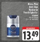 Anti-Age Hyaluron Feuchtigkeitscreme im Angebot bei E center in Hürth Anti-Age Hyaluron Feuchtigkeitscreme Angebote von Nivea Men bei E center Hürth für 13,49 €