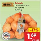Aktuelles Zwiebeln Angebot bei Netto Marken-Discount in Oldenburg ab 1,39 €