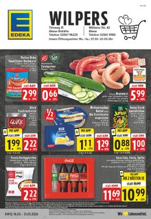 Aktueller EDEKA Prospekt für Gescher und Ungebung, Seiten zum blättern EDEKA Prospekt Aktuelle Angebote mit Seiten in Gescher und Umgebung