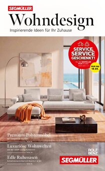 Segmüller Pulheim Prospekt "Wohndesign - Inspirierende Ideen für Ihr Zuhause" mit 32 Seiten