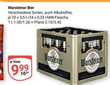 Warsteiner Bier Angebote von Warsteiner bei GLOBUS Rodgau für 9,99 €