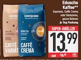 Kaffee im EDEKA Prospekt Kaffee von Eduscho im aktuellen EDEKA Prospekt für 13,99 €