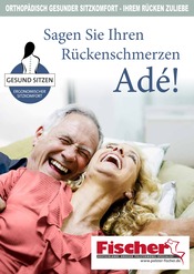 Aktueller Polstermöbel Fischer Olching Prospekt "Sagen Sie Ihren Rückenschmerzen Adé!" mit 16 Seiten