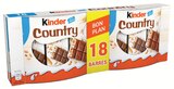 Barres chocolatees - KINDER - U Express à Nice Barres chocolatees - KINDER en promo chez U Express Nice à 2,54 €