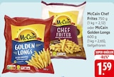 McCain Chef Frites oder McCain Golden Longs Angebote von McCain bei E center Hanau für 1,59 €