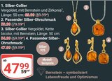Silber-Collier Angebote bei GLOBUS Neustadt für 47,99 €