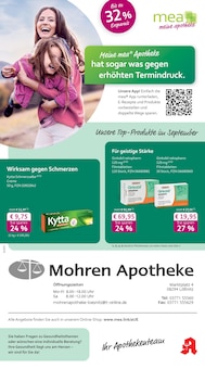 mea - meine apotheke Prospekt der KW 36 "Unsere September-Angebote" Aktueller mea - meine apotheke Prospekt "Unsere September-Angebote" Seite 1 von 4 Seiten