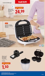 Offre Gaufrier dans le catalogue Lidl du moment à la page 37