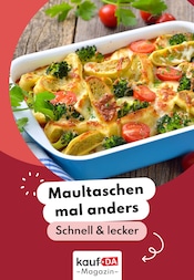 Bürger Maultasche im Rezepte Prospekt in Hannover Aktueller Rezepte Prospekt mit Bürger Maultasche, "Maultaschen", Seite 1
