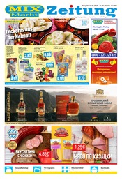 Aktueller Mix Markt Prospekt mit Käse, "MIX Markt Zeitung", Seite 1