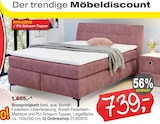 Aktuelles Boxspringbett Angebot bei Opti-Megastore in Bremerhaven ab 739,00 €