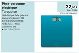 Pèse-personne électrique - SALTER en promo chez Technicien de Santé Lorient à 22,90 €