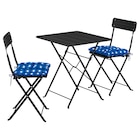 Tisch und 2 Klappstühle für draußen anthrazit/anthrazit Klösan dunkelblau 36x32 cm im Angebot bei IKEA in Schorndorf Tisch und 2 Klappstühle für draußen anthrazit/anthrazit Klösan dunkelblau 36x32 cm Angebote von SUNDSÖ bei IKEA Schorndorf für 141,97 €