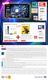 Promos Console PS5 dans le catalogue "FAITES ENTRER LA NOUVEAUTÉ À LA MAISON !" de Carrefour Console PS5 en promo dans le catalogue Carrefour à la page 28