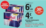 Boisson énergisante - RED BULL - E.Leclerc à Lille Boisson énergisante - RED BULL en promo chez E.Leclerc Lille à 4,68 €