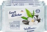 Feuchtes Toilettenpapier Wellnesstraum (3x50 St) Angebote von Sanft&Sicher bei dm-drogerie markt Duisburg für 2,95 €