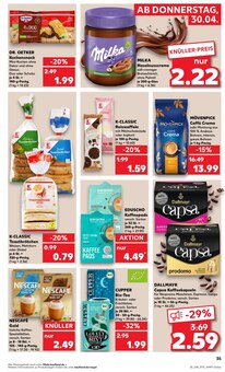 Kaffeepads im Kaufland Prospekt "Aktuelle Angebote" mit 62 Seiten (Rostock)
