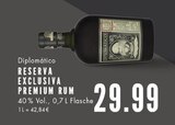 Reserva Exclusiva Premium Rum im Angebot bei EDEKA in Bochum Reserva Exclusiva Premium Rum Angebote von Diplomático bei EDEKA Bochum für 29,99 €