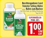 Feinsters Schlag-Rahm von Berchtesgadener Land im aktuellen EDEKA Prospekt für 1,00 €