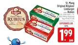 Original Allgäuer Limburger im EDEKA Prospekt Original Allgäuer Limburger von St. Mang im aktuellen EDEKA Prospekt für 1,99 €