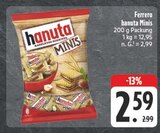 EDEKA Wollbach - hanuta Minis Angebot im Prospekt hanuta Minis bei EDEKA im Wollbach Prospekt für 2,59 €