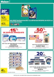 D'autres offres dans le catalogue "70 % D’ÉCONOMIES SUR UNE SÉLECTION DE PRODUITS D'HYGIÈNE" de Carrefour D'autres offres dans le catalogue "70 % D’ÉCONOMIES SUR UNE SÉLECTION DE PRODUITS D'HYGIÈNE" de Carrefour à la page 46