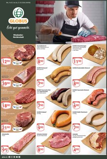 Rinderfilet im GLOBUS Prospekt "Aktuelle Angebote" mit 27 Seiten (Wiesbaden)