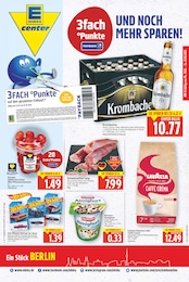 Krombacher Angebot im aktuellen E center Prospekt auf Seite 1