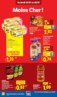 Promotion Sucre dans le prospectus Lidl, valable du 22/01/2026 au 28/01/2026 Promo Sucre dans le catalogue Lidl du moment à la page 14