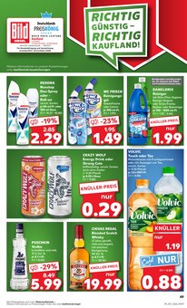 Volvic im Kaufland Prospekt "Aktuelle Angebote" mit 62 Seiten (Soest)