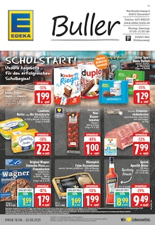 Aktueller EDEKA Prospekt "Aktuelle Angebote" Seite 1 von 24 Seiten für Düsseldorf