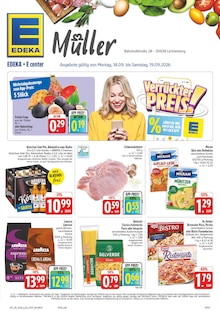 Aktueller EDEKA Prospekt (Weißenborn (Erzgebirge), 40 Seiten zum blättern EDEKA Prospekt Wir lieben Lebensmittel! mit 40 Seiten