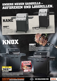 OBI Gasgrill im Prospekt 