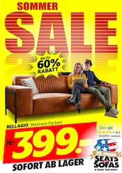Aktueller Seats and Sofas Prospekt mit Fernsehsessel, "SOMMER SALE", Seite 1