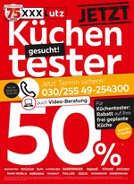 XXXLutz Möbelhäuser Prospekt für Niedereschach mit 2 Seiten XXXLutz Möbelhäuser Prospekt für Niedereschach: "JETZT Küchentester gesucht!", 2 Seiten, 15.02.2021 - 28.02.2021